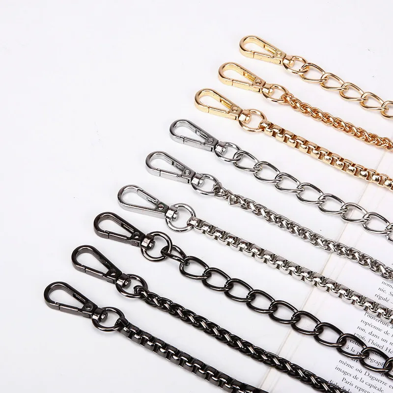 High Quality Bag Chain Strap Belt Hardware Shoulder Handbag Metal Replacement Bag Part DIY Strap Accessories for Women Chain Bag