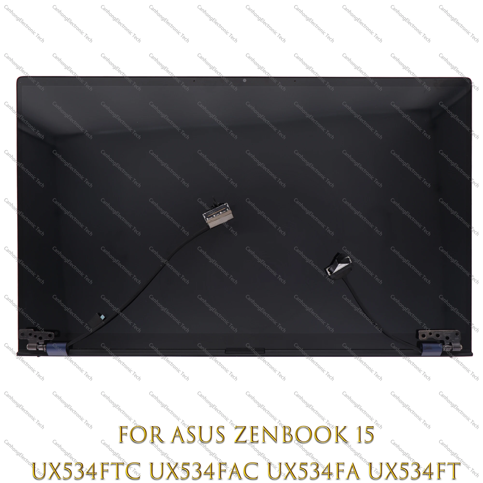 15.6 "fhd uhd para asus zenbook 15 ux534 ux534ftc ux534fac ux534fa ux534ft tela lcd conjunto completo com dobradiças