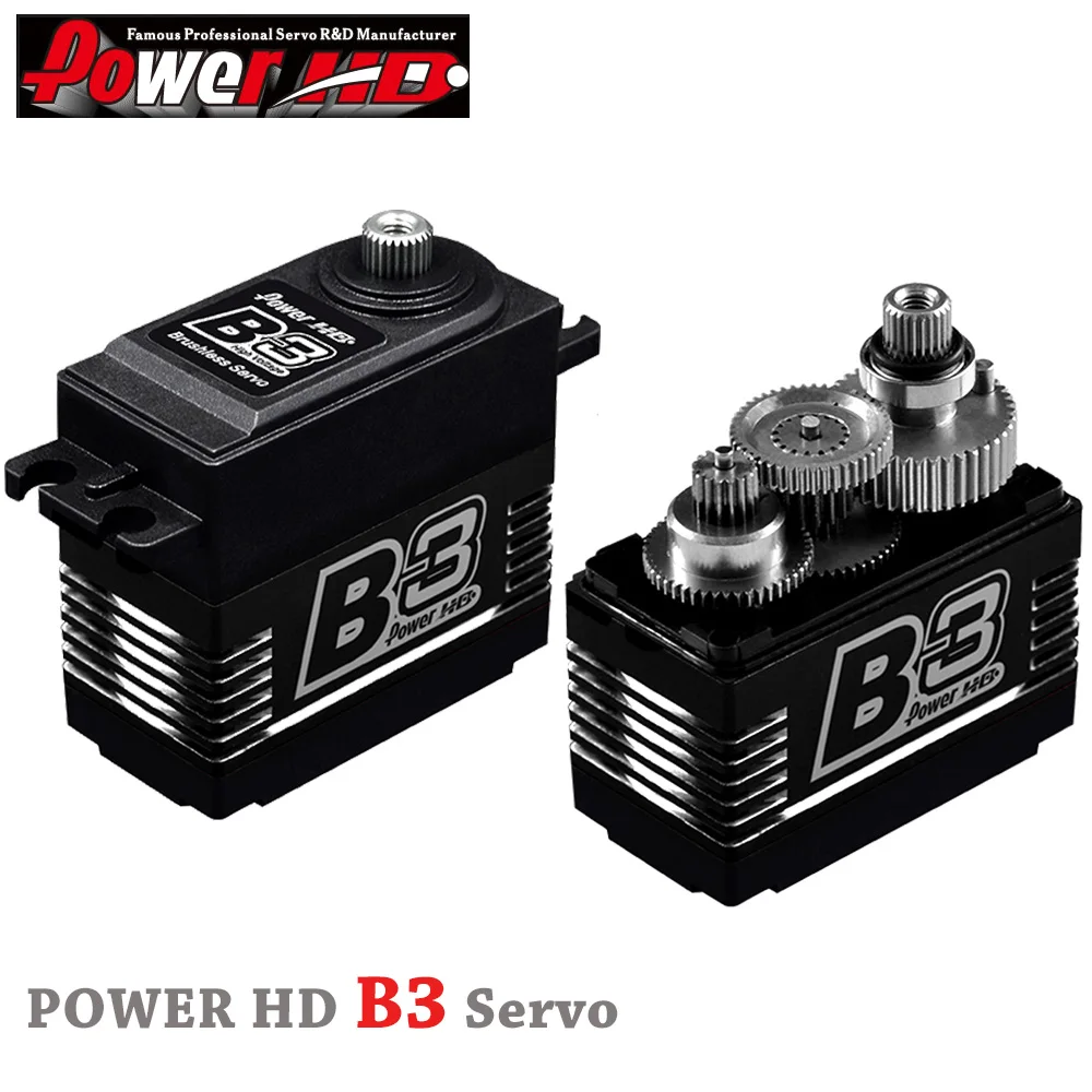 

Power HD B3 6-7.4V 30kg Brushless Digital Servo With Metal Gears Double Bearings For Rc Racing Car Off-road Vehicle Truck Toy