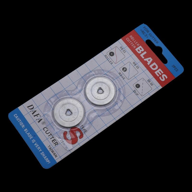 28mm 45MM nóż obrotowy Refill Blade frezy do szycia pikowania zdjęcia do cięcia winylu tkaniny narzędzia rzemieślnicze