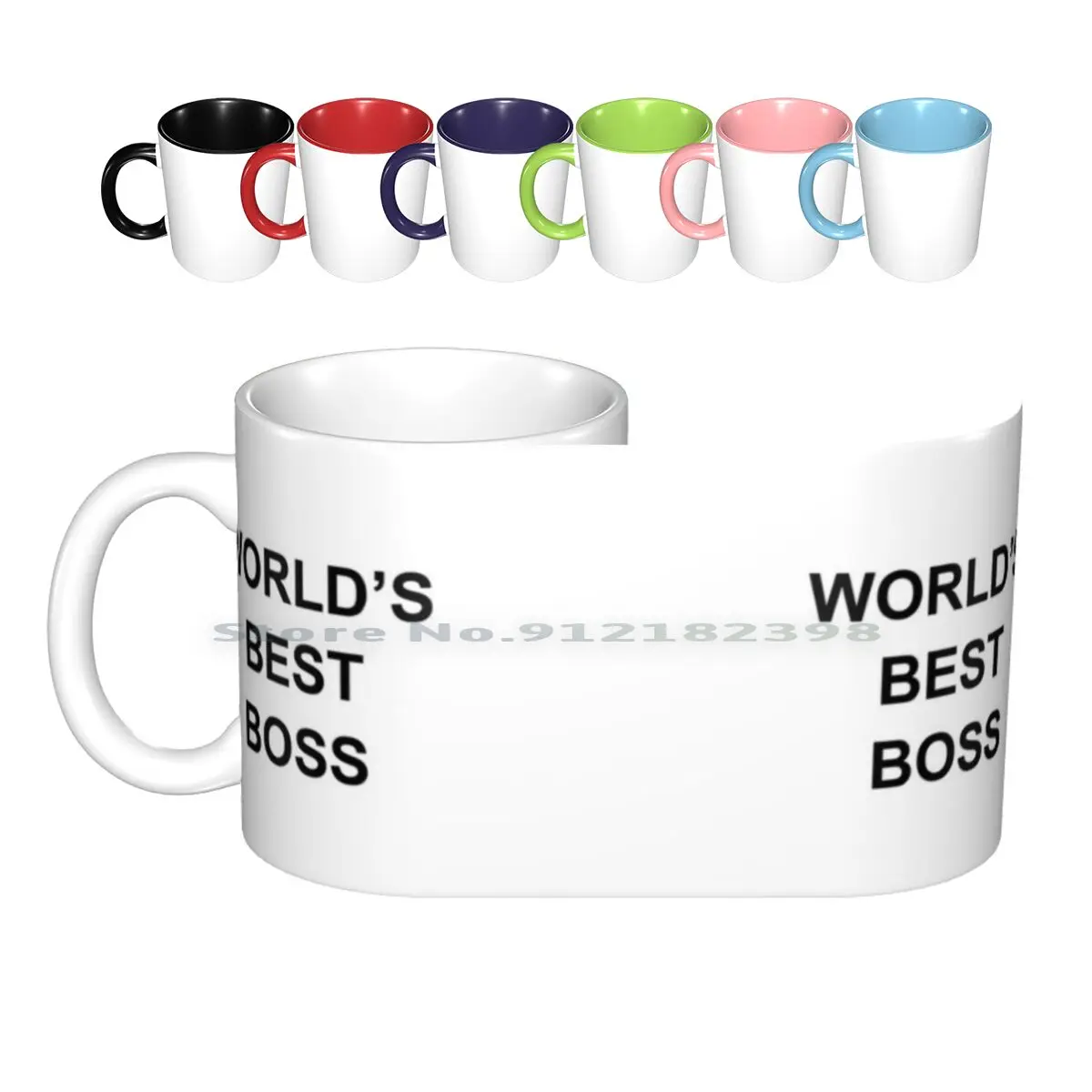 Worlds Best Ceramic Mugs Coffee Cups Milk Tea Mug Worlds Best Best Employee The Office Quotes Hilarious Funny Meme Dwight