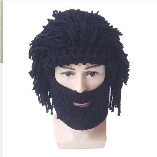 Dirty Braided Hat Funny Creative Wig Hat Headcover  Hat Hip Hop Performance Stage Men  Women Fun Interesting Coffee