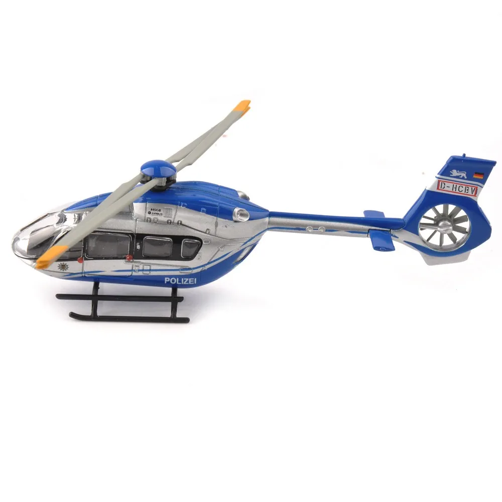 1/87 Scale Airbus Helicopter H145 Polizei Schuco Aircraft Model Mini Airplane Model for Fans Children Gifts