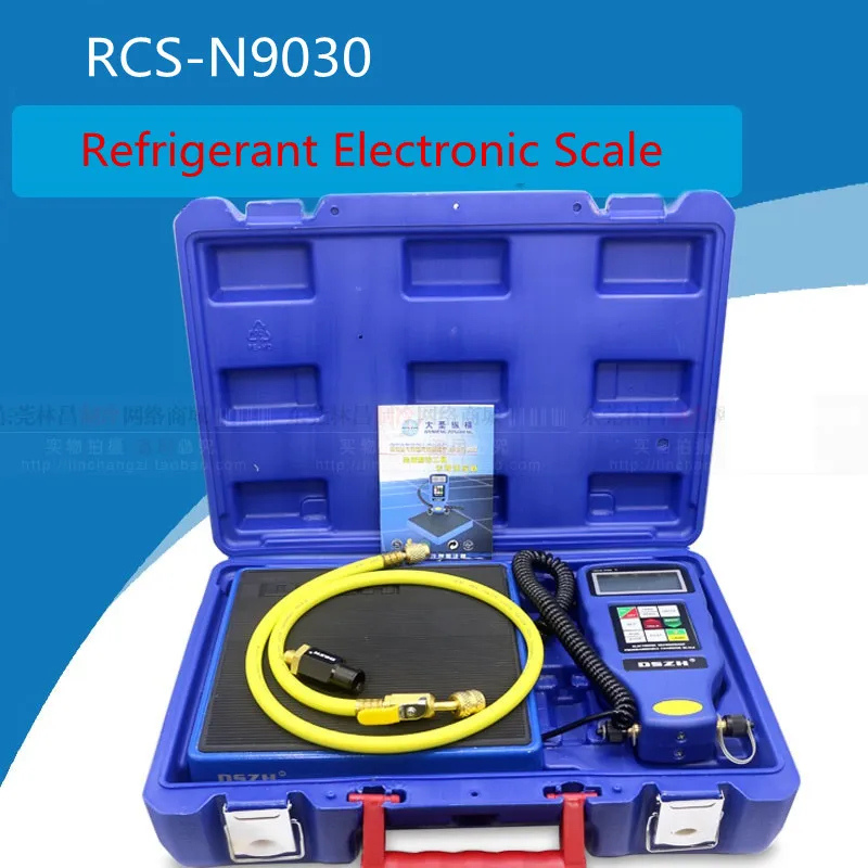 RCS-N9030 HVAC/Refrigerants Large Flow Programmable Precision Electronic Digital Balance Scale Calibration Weight 100KG