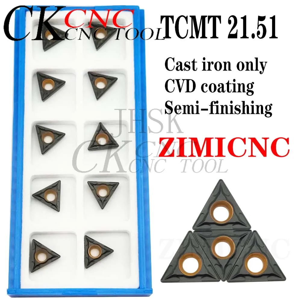 عدة المخرطة TCMT110204 ZM5115 كربيد إدراج أدوات تحول الداخلية TCMT 110204 القاطع مخرطة أدوات القطع للحديد الزهر