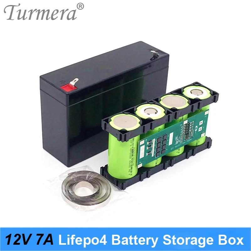 Turmera 12V 32700 Lifepo4 pojemnik na baterie 4S 40A równowagi BMS z uchwyt nikiel dla system ups i wykorzystania silnika