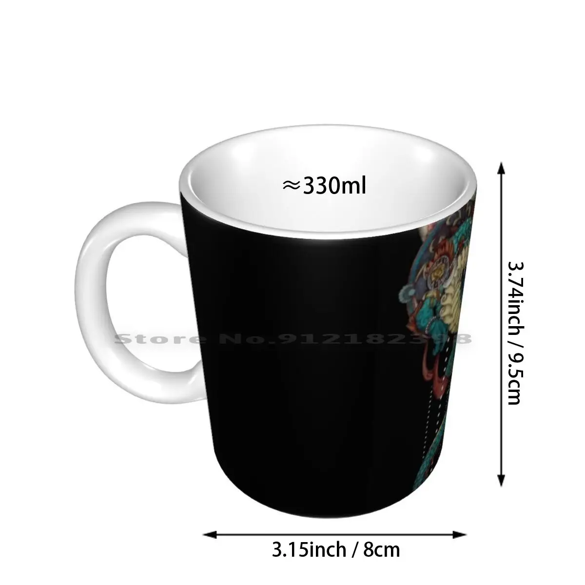 Fire Serpent Ceramic Mugs Coffee Cups Milk Tea Mug Csgo Counter Strike Global Offensive Counter Strike Cs Skins Golang Cool