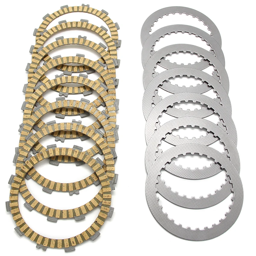 دراجة نارية قابض احتكاكي لوحات لهوندا CRF450X 2005 2006 2007-2017 CRF450 XRL OEM: 22201-MEB-670/22201-MEN-670 22321-KZ3-690 #4