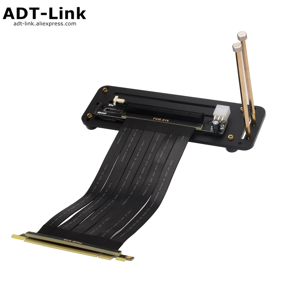 Risers X16-x16 30cm 35cm 40cm 50cm Built-in External Bracket PCIe X16 Cabo PCI Express X16 Extensor for Graphics Card Upright