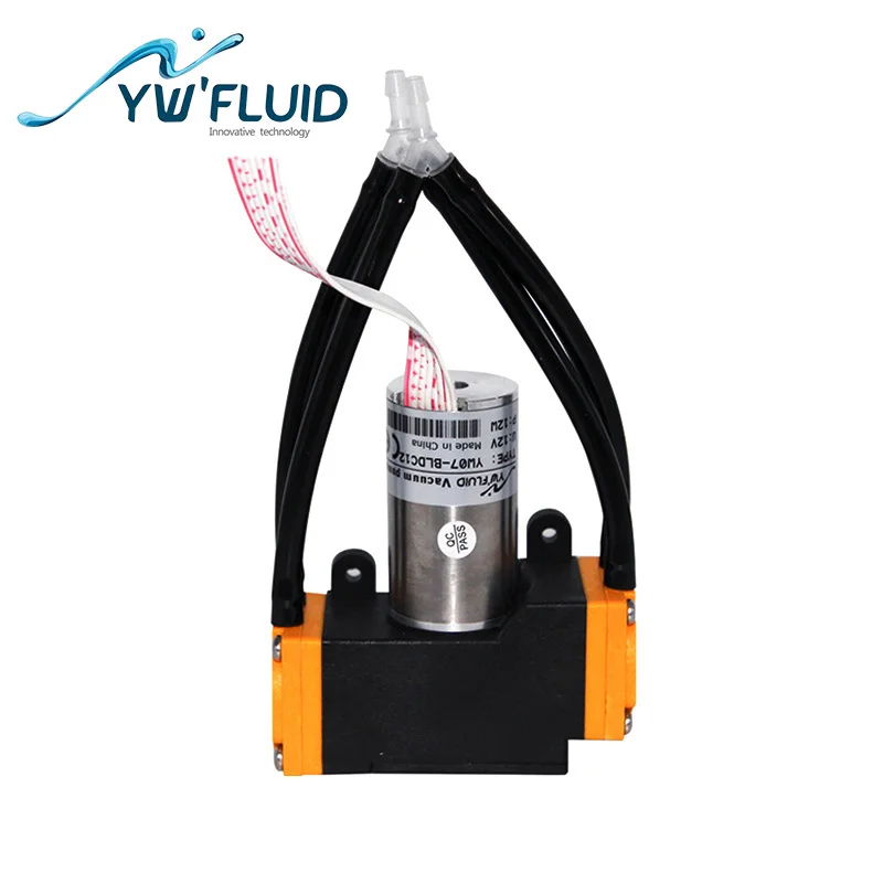 

YWfluid 12v/24v Micro Air Usage Vacuum Pump With BLDC Motor Used For Vacuum Cleaner