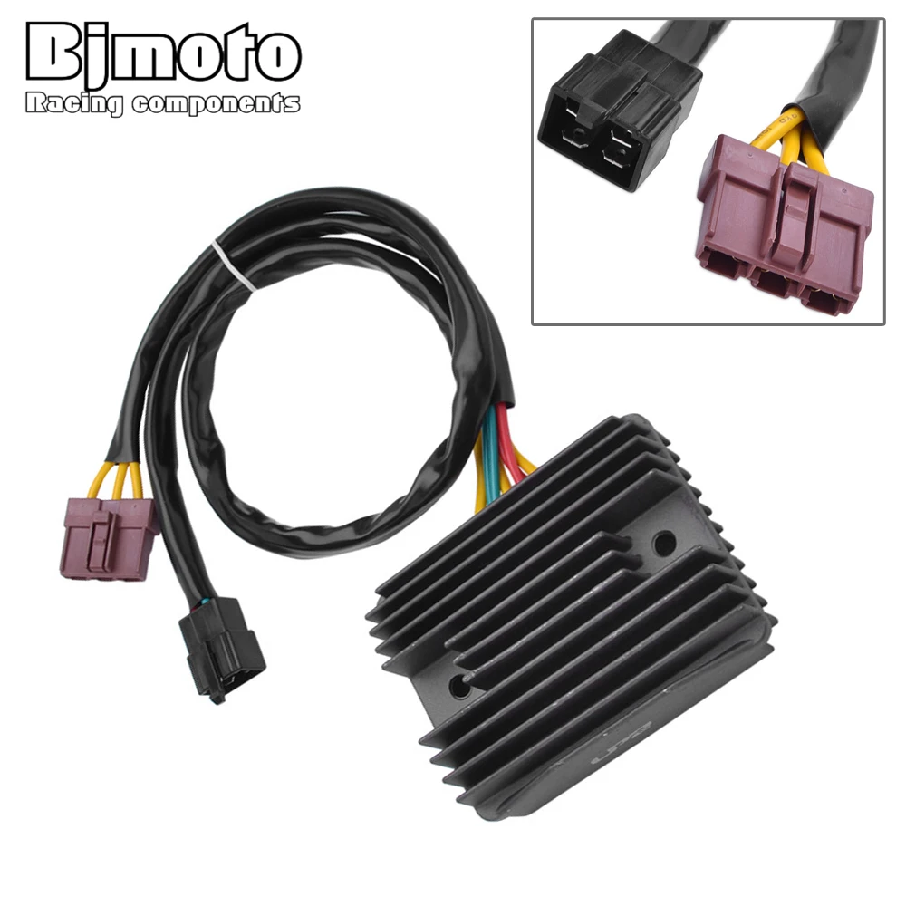 BJMOTO Motorcycle Voltage Regulator Rectifier For Aprilia Sportcity 125 200 250 Atlantic 125 250 500 Scarabeo 250 400 ie SR300ie