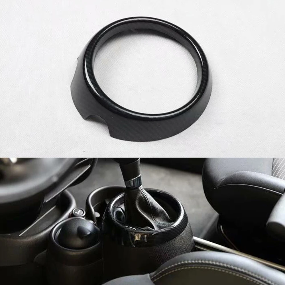 

New ABS Car Styling For BMW MINI Countryman R60 2013-2016 LHD Gear Shift Panel Ring Trim Auto Molidng