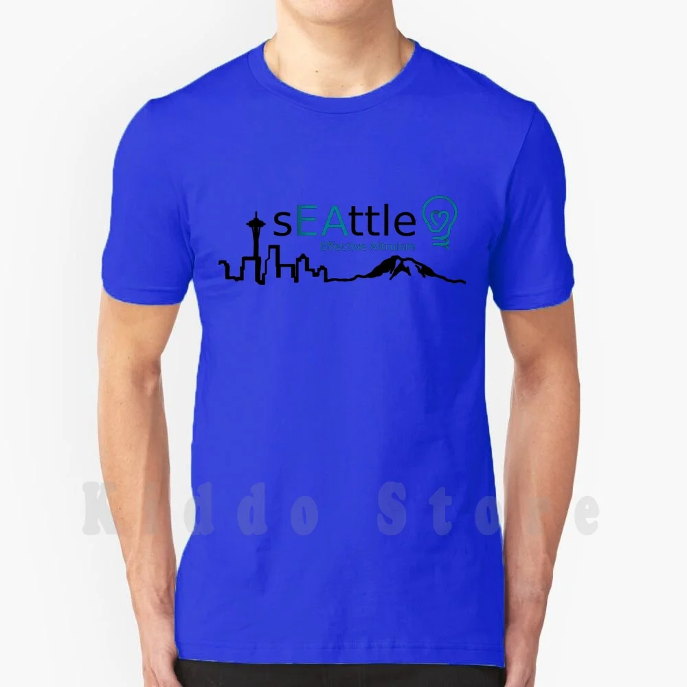 Seattle Effective Altruism T-shirt DIY grande taille 100% coton Seattle Effective Altruism Ea