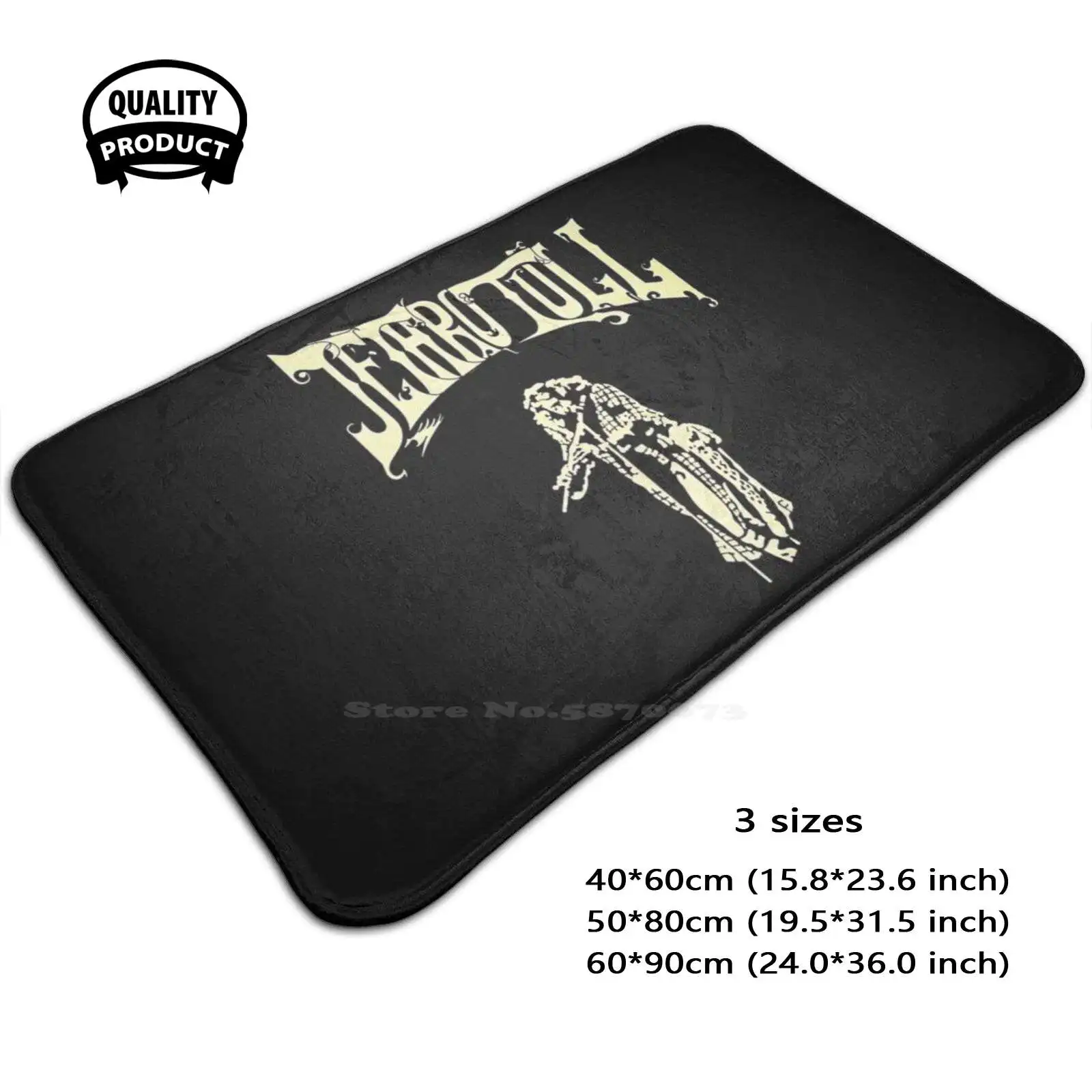 Jethro Tull - Iconic Band Soft Cushion Home Carpet Door Mat Car Rug Jethro Tull Hindutimes