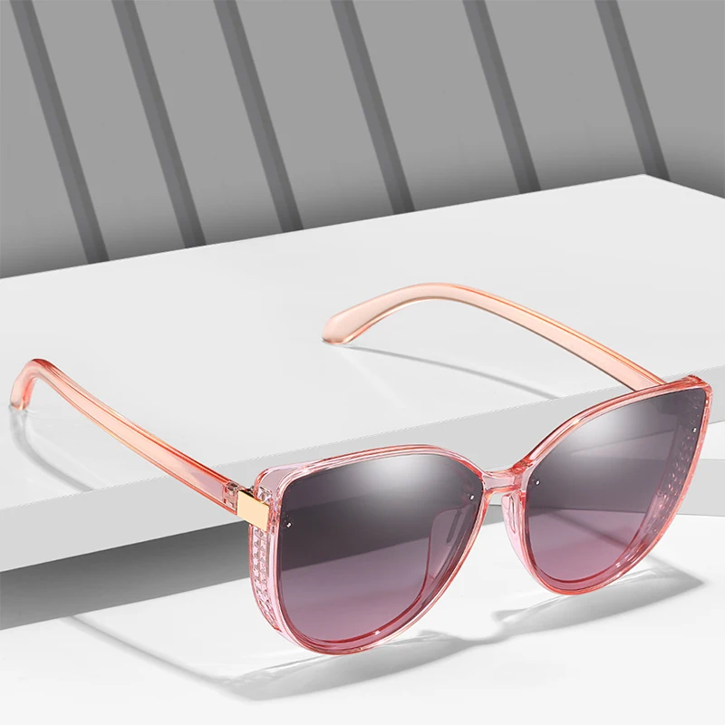 2020 New Polarized lady Sunglasses Fashion Vintage Women Brand Designer Sun Glasses cat eye woman Female original oculos