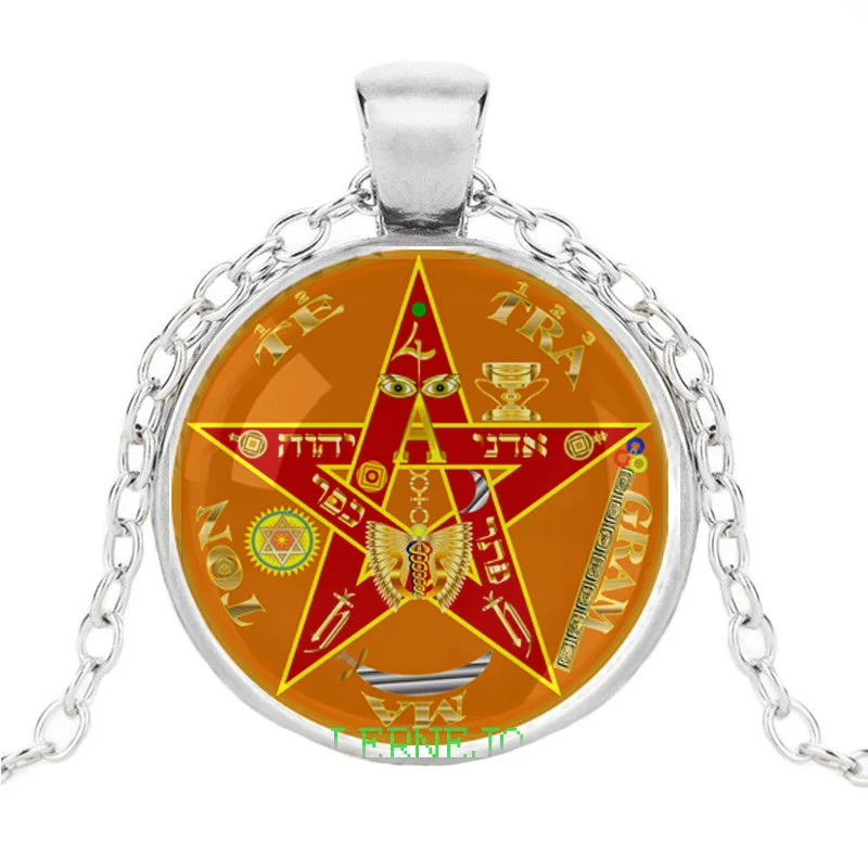 Tetragrammaton Amulet Necklace Hebrew Bible Four Letters Name For God HaShem Pendant YHWH Blessed Lord Shem Hameforash Jewelry