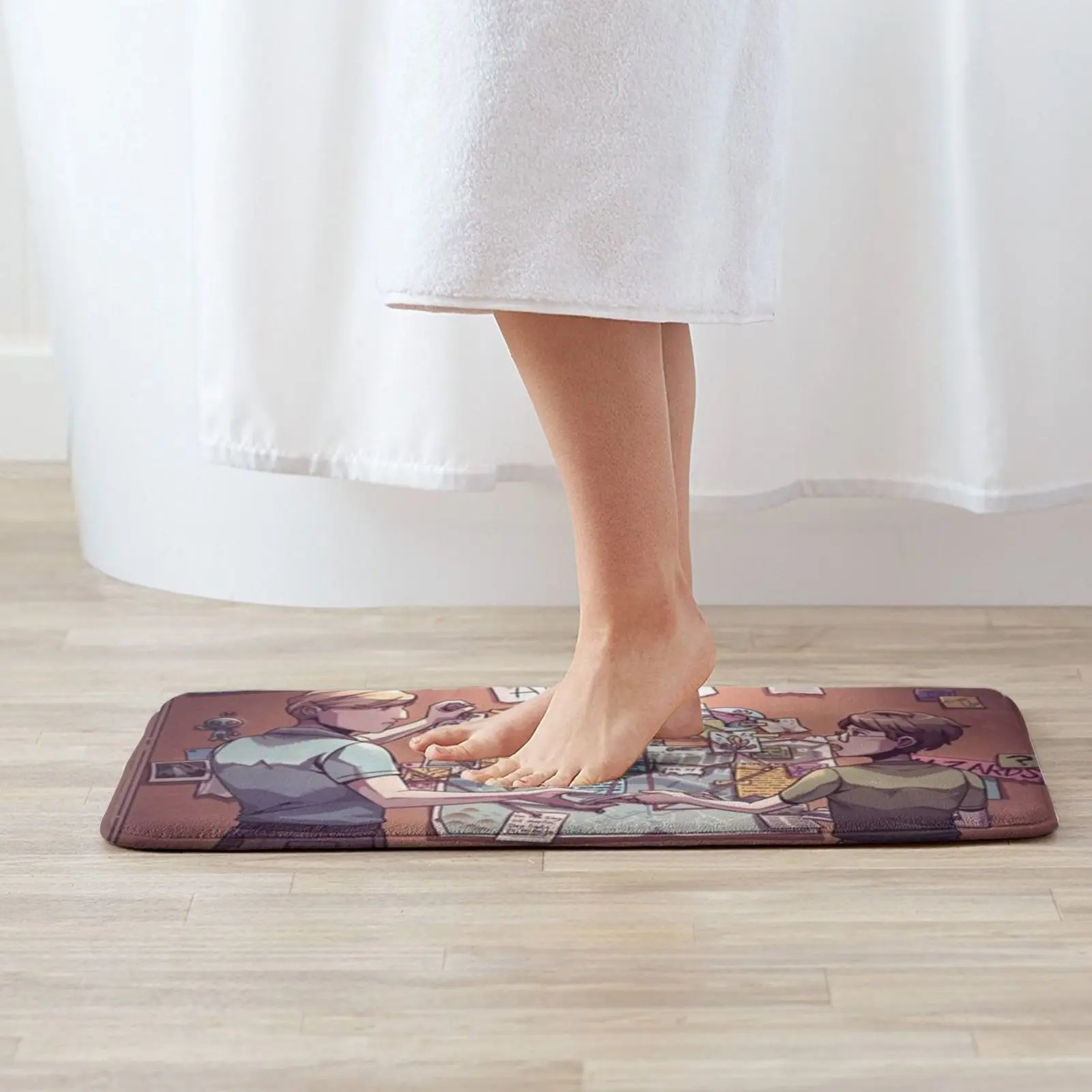 Trollhunters Board Entrance Door Mat Bath Mat Rug Shiba Inu Coin Shib Army Shibarmy Shiba Inu Token Shiba Inu Crypto Shiba