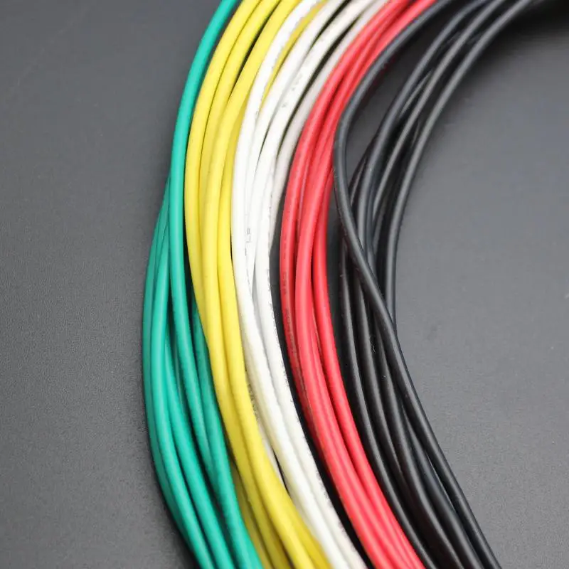 5 Metros Flexible Stranded UL1007 Wire Cable 28 AWG Cord Hook-up DIY Electrical