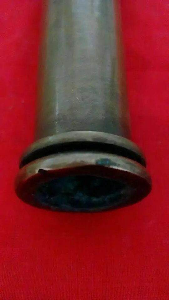 عتيقة 26 سم مدفع البرونز الصيني القديم beiyang warlords.