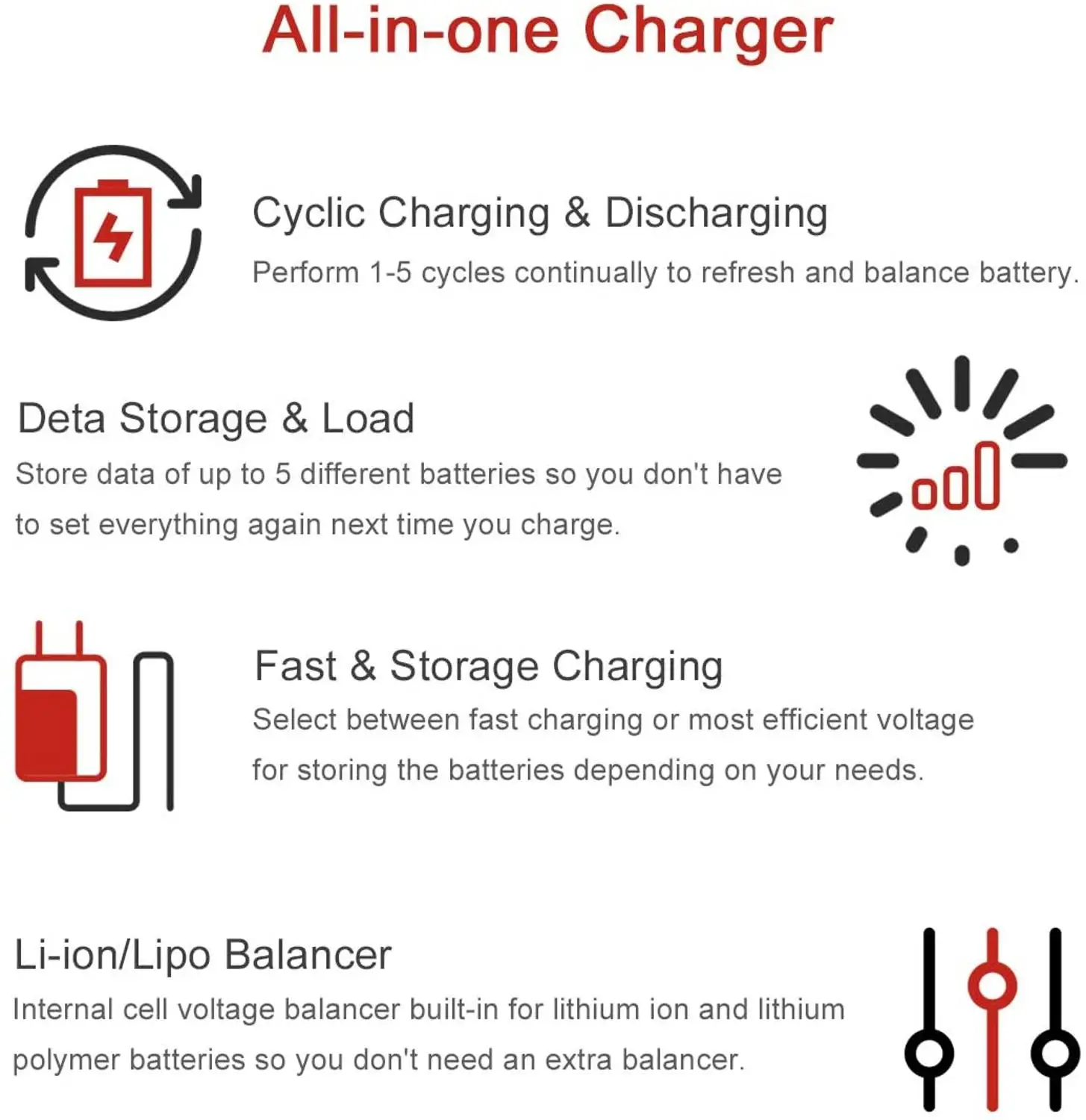 iMAX B6 V3 80W 6A Battery Charger LiHv Lipo NiMh Liion NiCd Digital RC Charger Lipro Balance Charger Discharger + 15V 6A Adapter