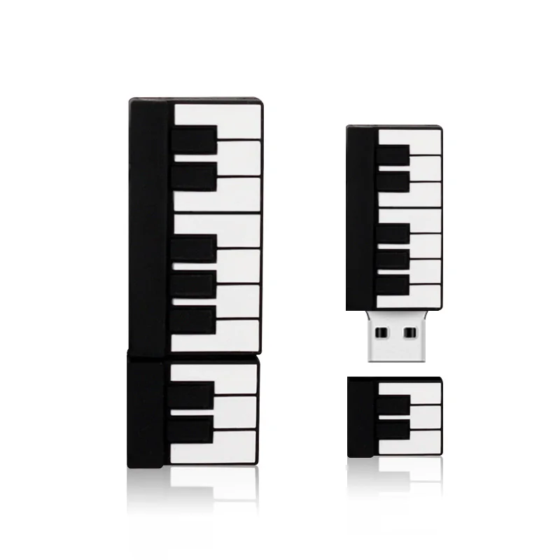 Microphone/Piano/Guitar/Cello/Musical Note/Organ Usb Flash Drive 2.0 Pen Drive Mini Flash Disk 32gb Pendrive U Disk Memory Stick