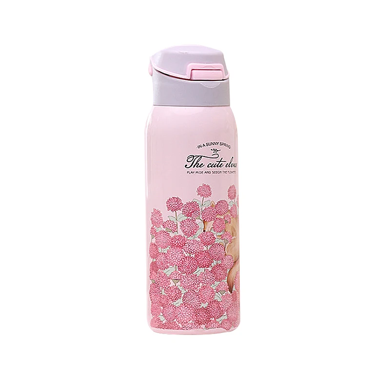 

Double Wall Stainless Steel Vacuum Flasks Straw Thermos Cup Coffee Tea Milk Travel Mug Thermo Bottle Gifts Thermo cup