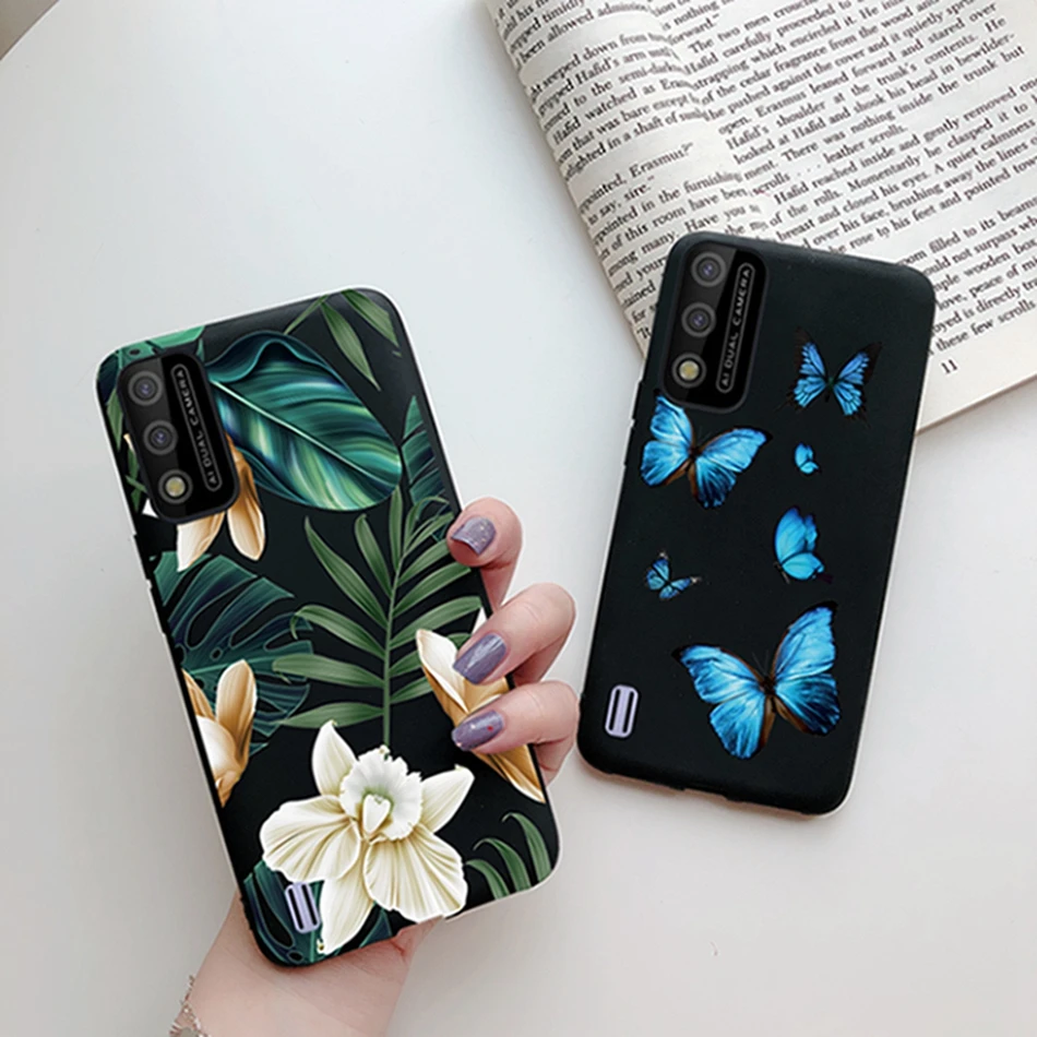 For Itel A26 A37 Plus Soft Silicone Cute Cartoon Fashion Daisy Flower Painted Cover Matte Phone Cases For Itel A 26 A 37 Bumper