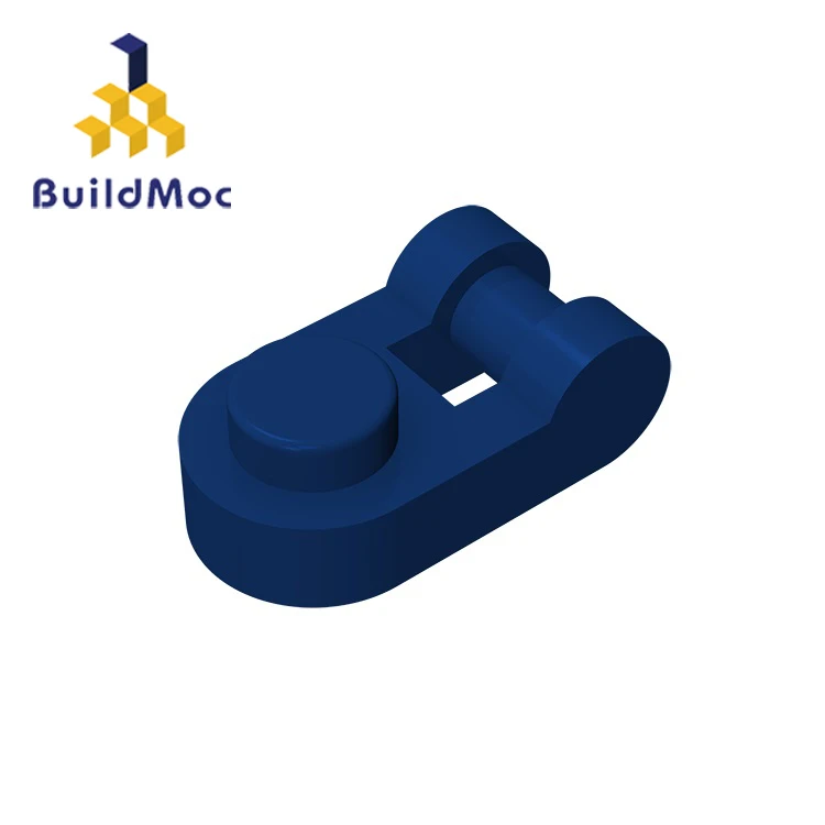 BuildMOC Compatible Assembles Particles 26047 Plate Modified 1x1 Rounded with Handle Building Blocks