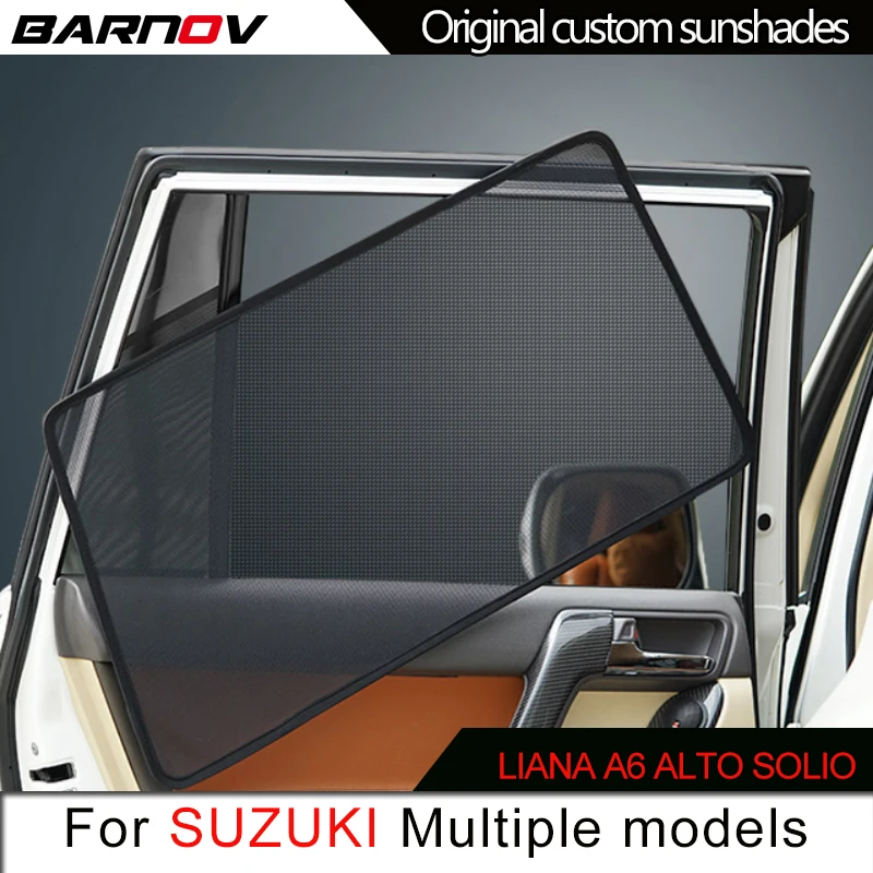 Car Special Magnetic Curtain Window SunShades Mesh Shade Blind Original Custom For Suzuki Liana Alto Solio