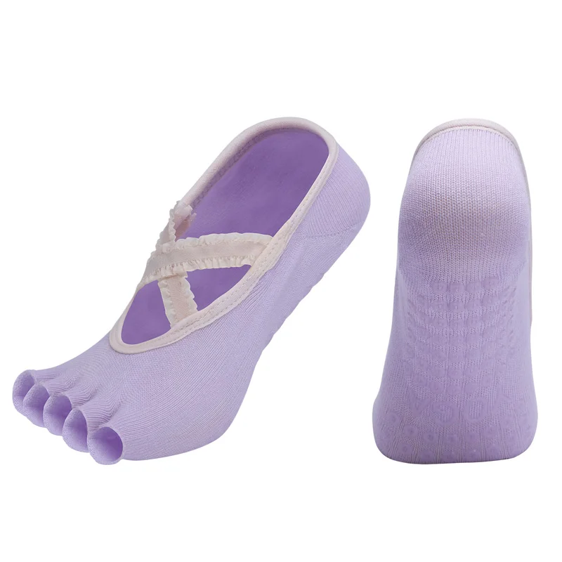 Women’s Breathable Yoga Socks with Silicone Grip