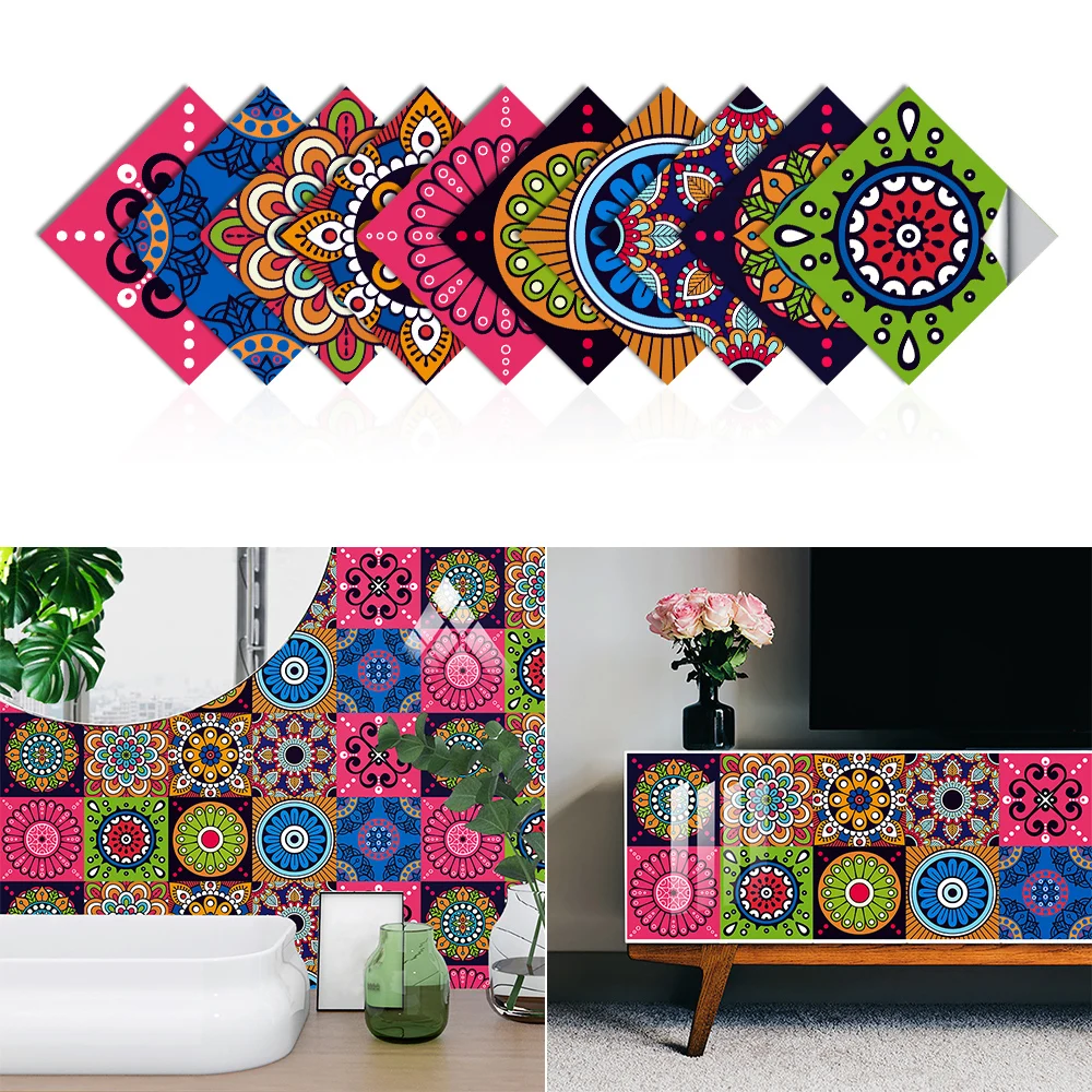 10Pcs Mandala Style… - image