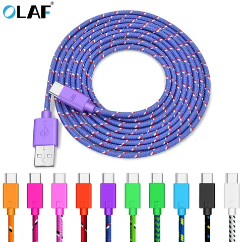 Nylon Braided USB C Cable olaf