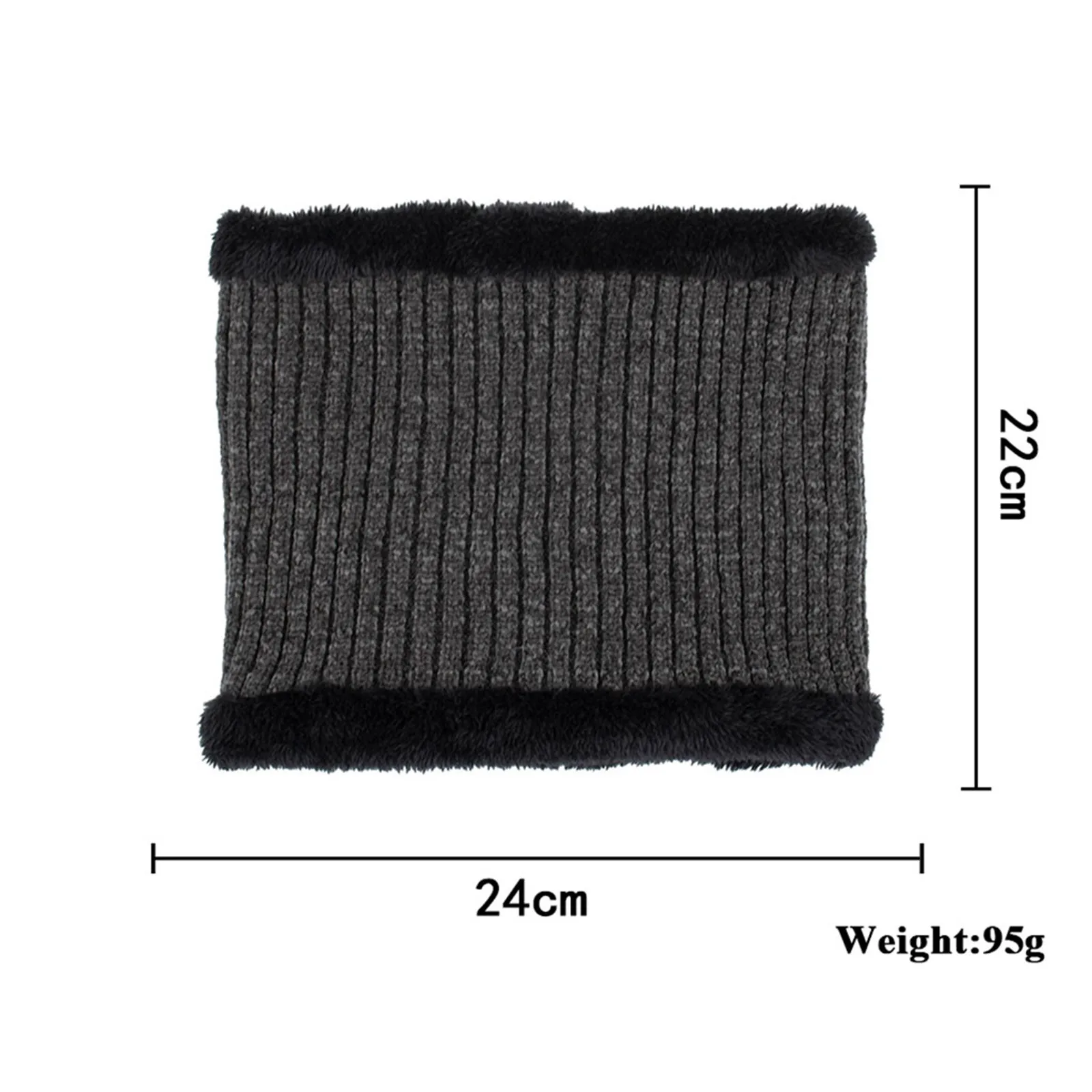 Fashion Women Men Winter Hat Scarf Set Unisex Weaving Bib Outdoor Velvet Warm Cute Solid Color Scarf Casual Fluff Caps