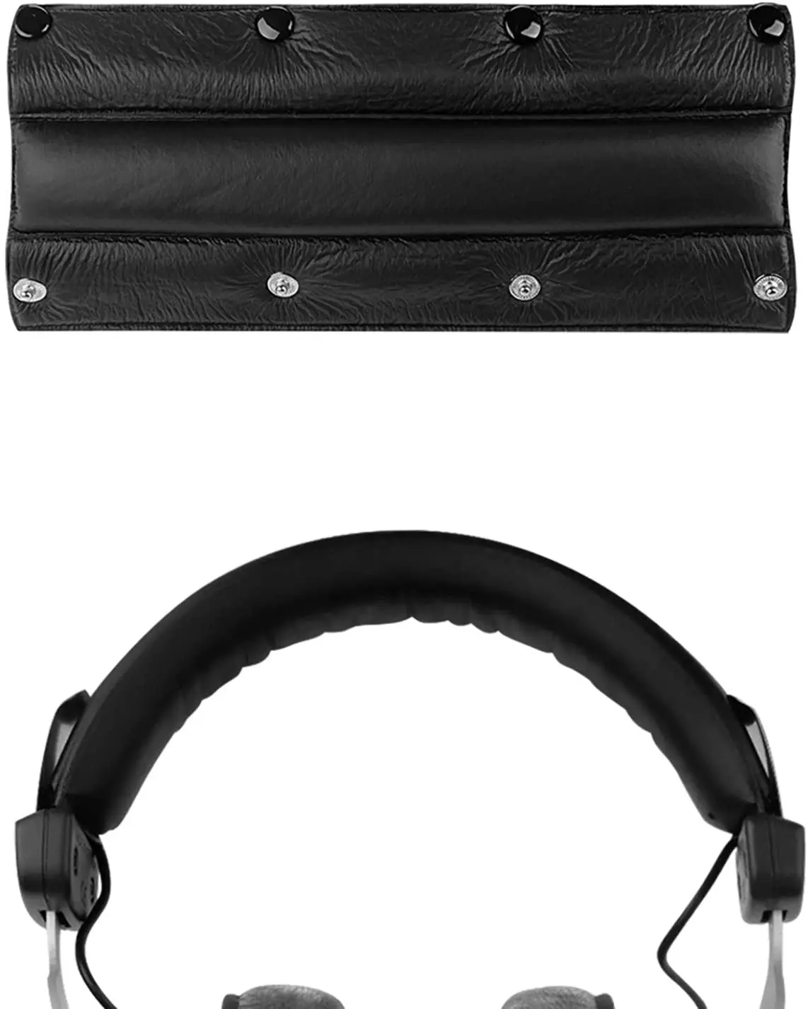 DT770 Parti di riparazione del cuscino del cuscino della fascia di ricambio per cuffie Beyerdynamic, DT860, DT880, DT880PRO, DT990