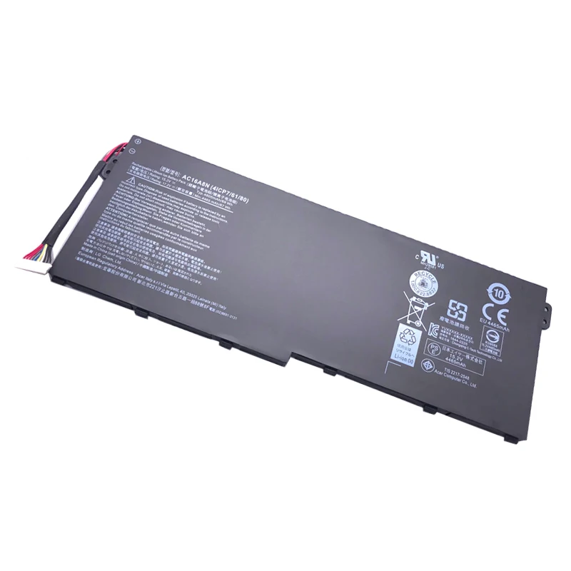 Imagem -04 - Lmdtk Nova Bateria do Portátil para Acer Aspire V17 V15 Ac16a8n Nitro Ser Vn7593g Vn7793g 73yp 78e3 717l 15.2v 69wh