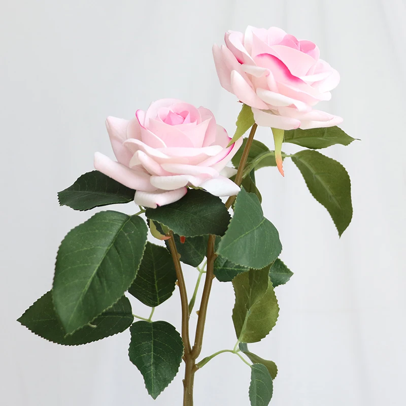 

Artificial Rose Silk Flower, Small Bouquet Flores, Spring Decoration, Wedding Decoration, Fake Flower, DIY Wreath, 5Pcs per Lot