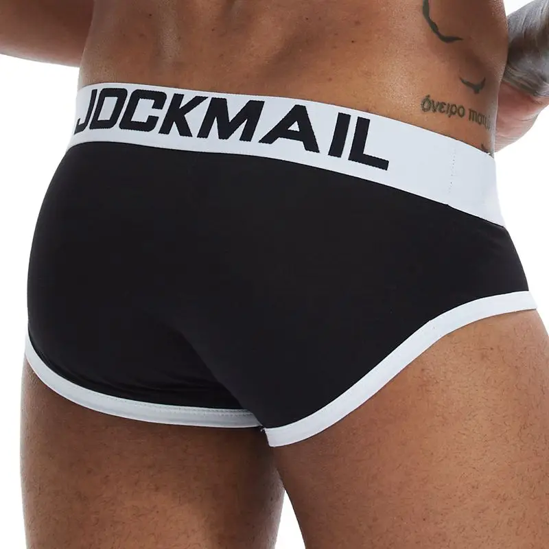 Jockmail 2020 New Shorts Sexy Men Underwear Men Briefs Cotton Underpants Gay Mens briefs Cuecas Men Brief Bikini Man Srting