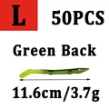 50 piezas verde L
