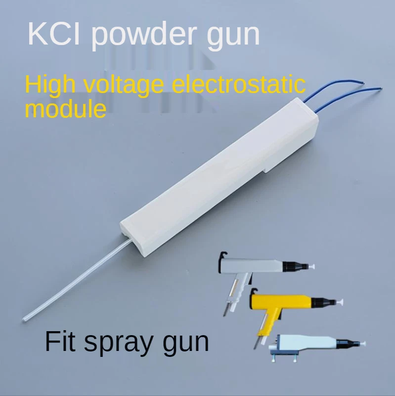 High-Voltage Spray Gun Electrostatic Module  KCI Hand Automatic Spray Gun Electrostatic Rod Built-In Powder Spray Gun Module