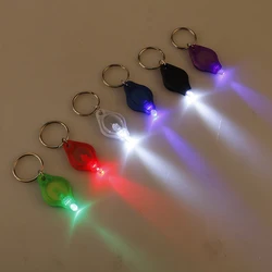 Portable Keyring Light Torch Mini LED Flashlight Keychain Key Chain Emergency Camping Lamp Backpack Light