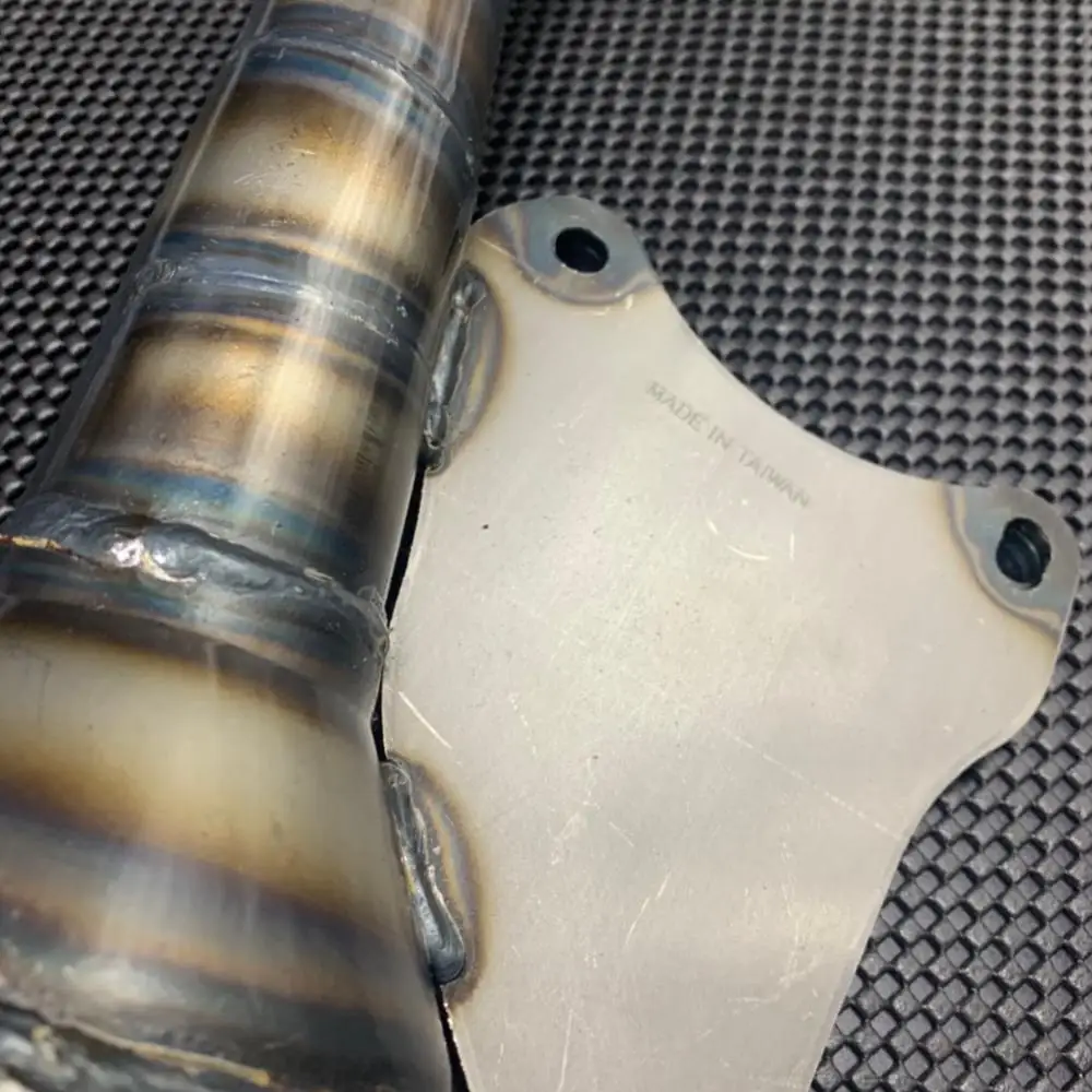BWS100 Exhaust Pipe 100-125cc 4VP 100cc 125cc Muffler Racing Tuning Upgrade 4VP Engine Parts