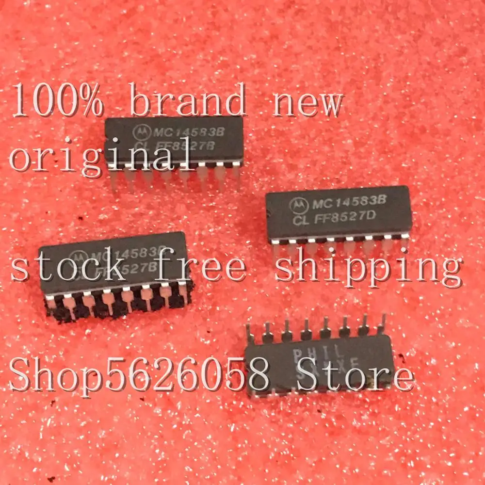 

5PCS/LOT MC14583BCL MC14583B DIP 100% new original freeshipping