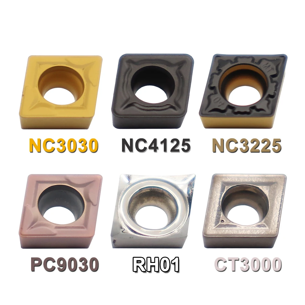 Portaherramientas de torneado exterior, SCMCN1010H06 SCMCN + CCMT060204 CCMT 060208, herramientas de inserción de carburo de alta calidad