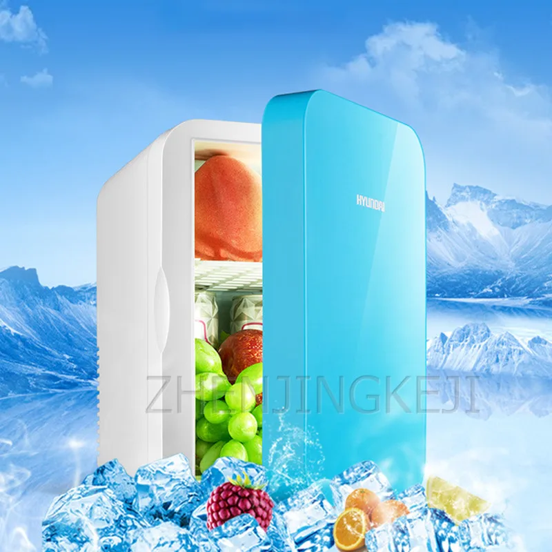 

6L Fridge Home Use Vehicle Refrigerator Small Home Freezer Frozen Appliance 220V Household Appliances Refrigeration Tools