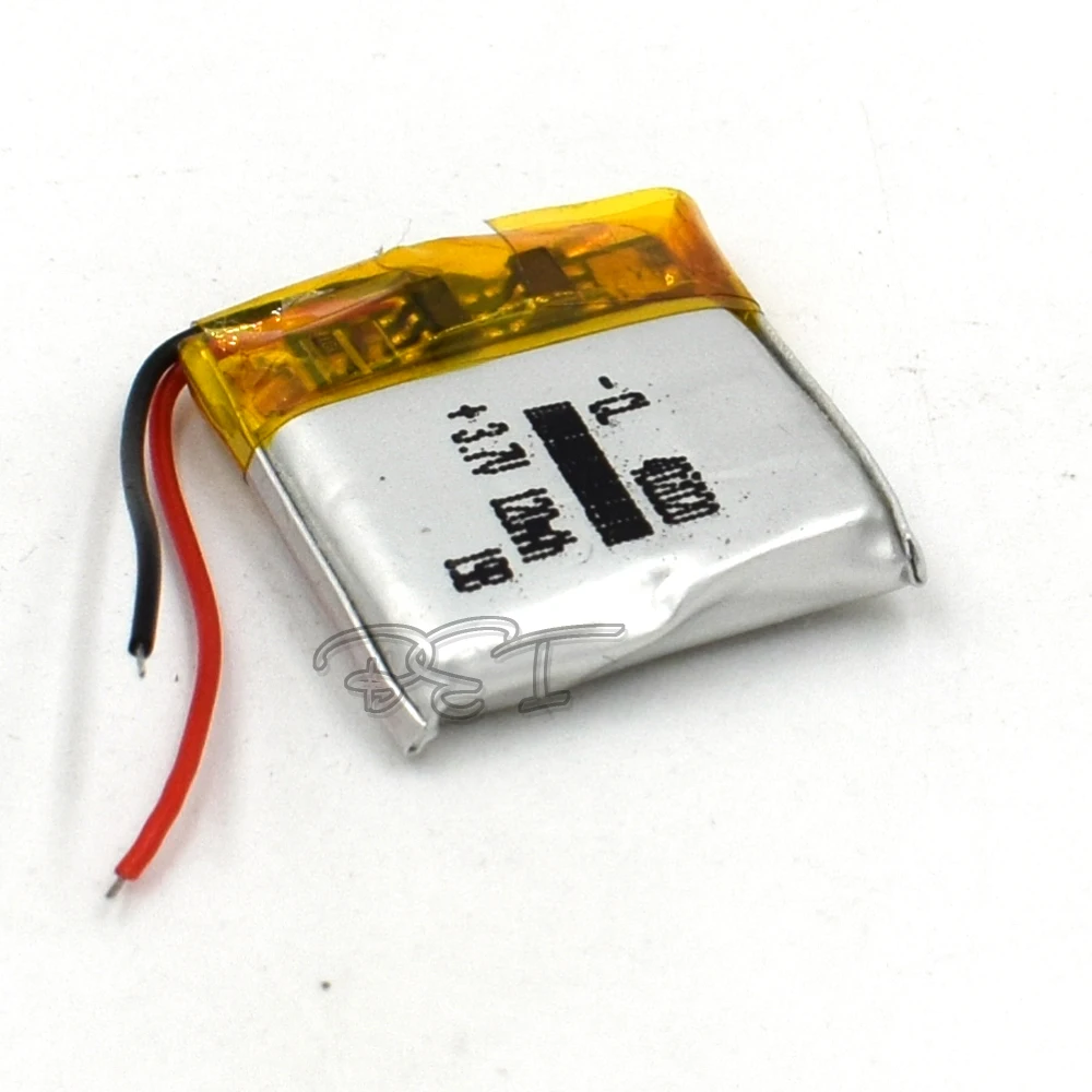 5 pces 3.7v 120mah 402020 li-polímero bateria li-ion de lítio recarregável para gravador de brinquedo gps mp3 mp4 telefone celular óculos navigator