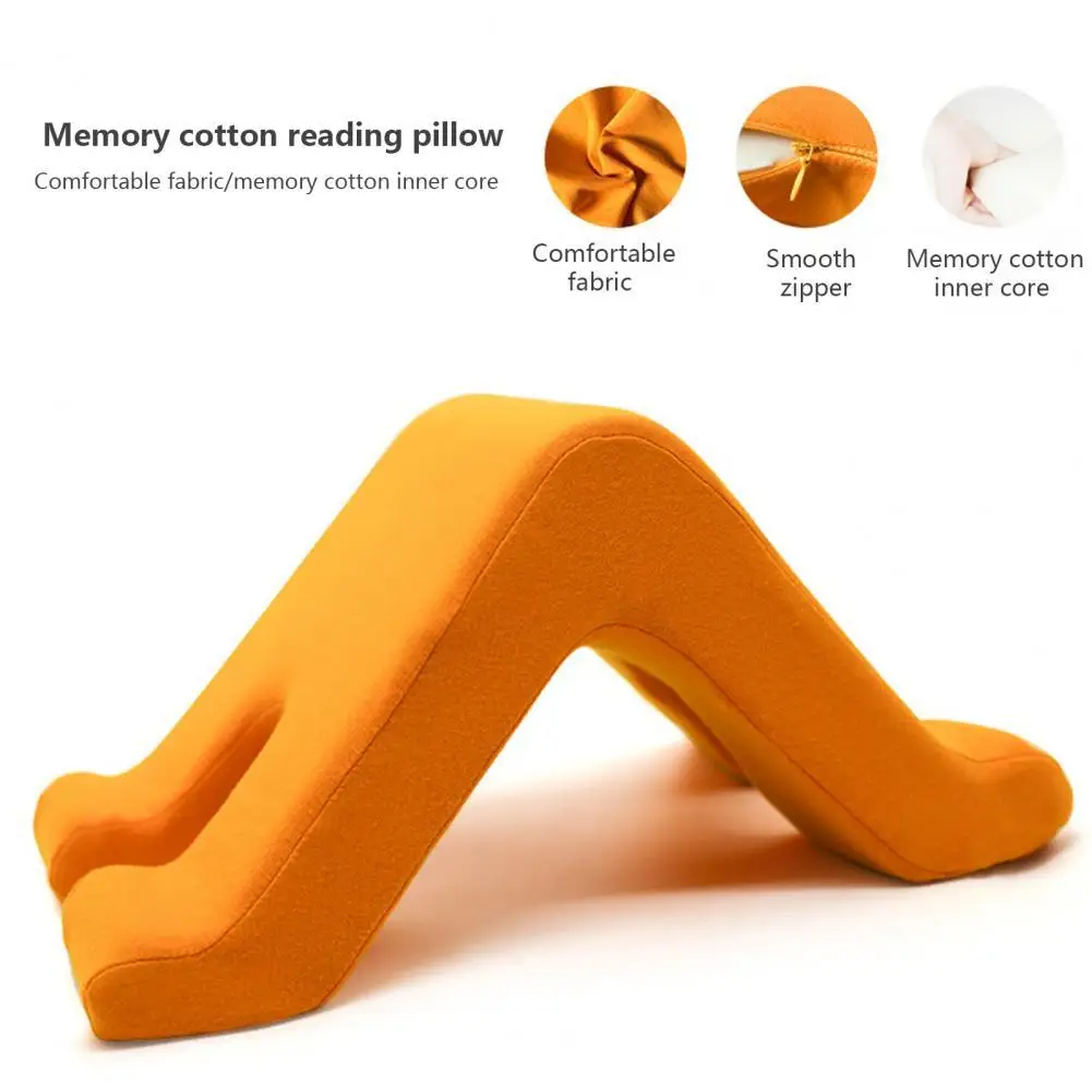 Tablet Pillow Stand Creative Desk Reading Laptop Holder Support Cushion Convenient Detachable Laptop Pillow Stand