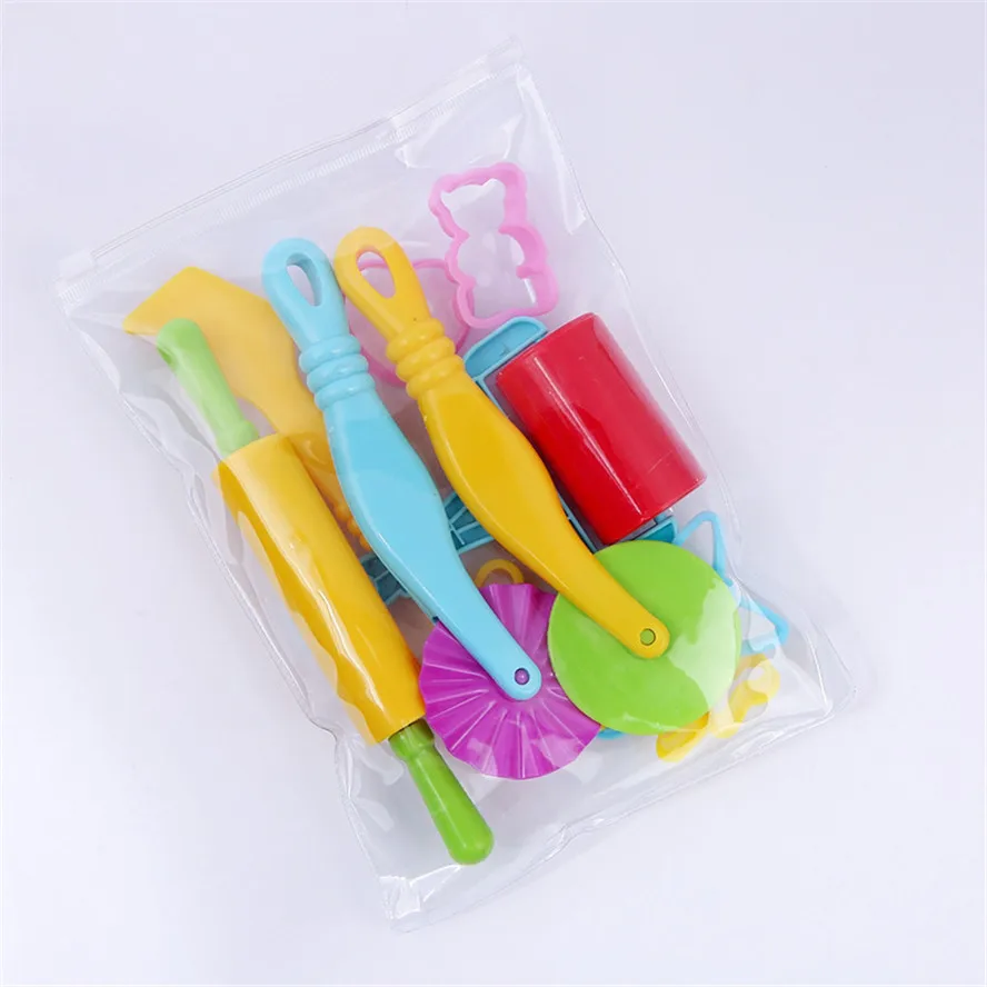 11Pcs Clay Sculpting Kit Plastic Polymer Modeling Clay Carved Tool For Shaping Play Dough Toys Set Plasticine Mold For Child DIY