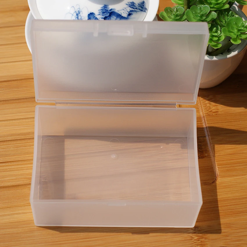 Plastic Cosmetica Hardware Onderdelen Sieraden Opbergdoos Container Verpakking Voor Oorbellen Ringen Box Houder Case