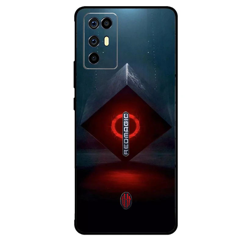 Phone Case For Nubia RedMagic 6R Case Soft TPU Cover For Red Magic 6R Shockproof Back Cover For Red Magic 6 6S Pro 5G 5S 3 MARS
