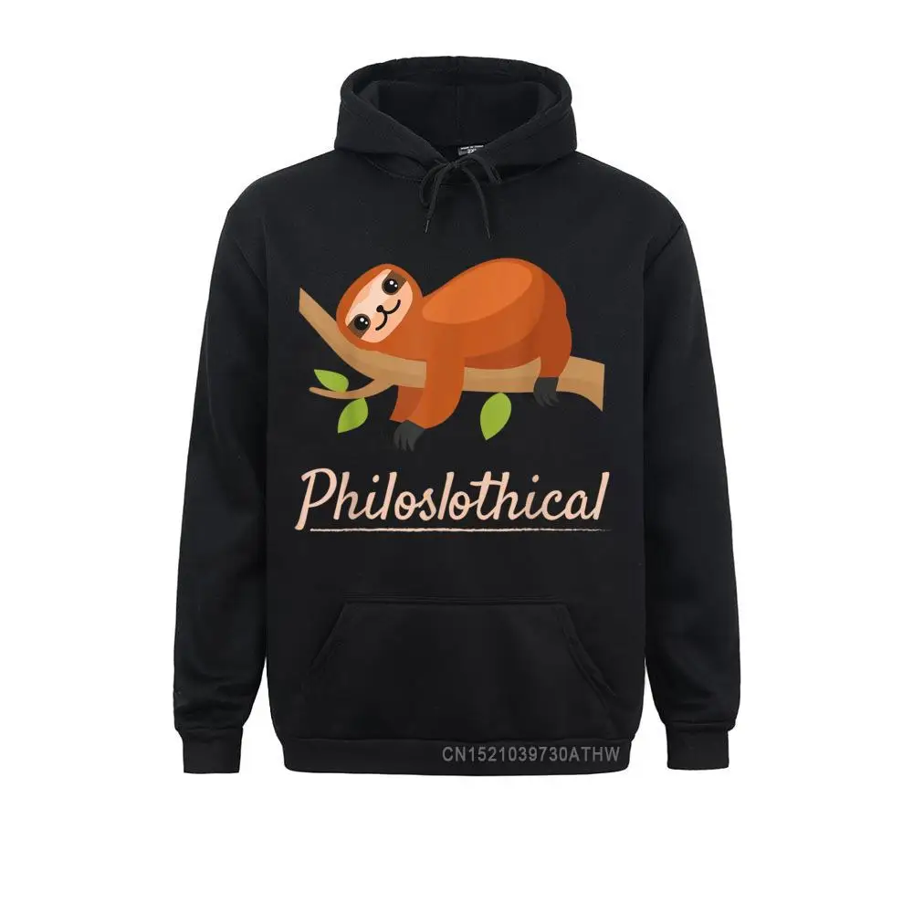 

2021 Philoslothical Philosophical Sloth Pun Animal Lover Men Sweatshirts Winter/Autumn HoodiesSportswears Group